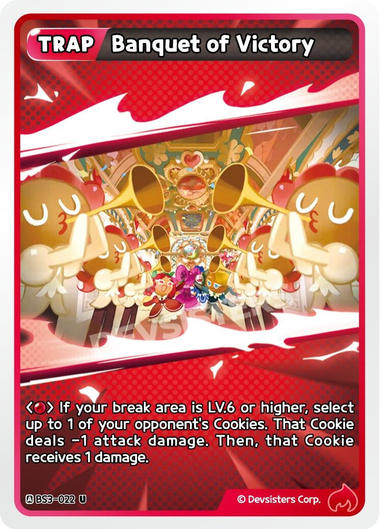Image for Banquet of Victory (BS3-022) (BS3-BS4) - CookieRun: Braverse TCG