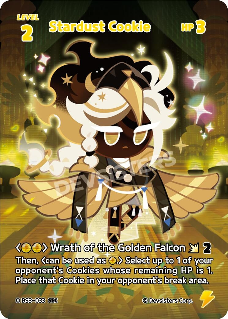 Image for Stardust Cookie (033) (SEC) (BS3-033) (BS3-BS4) - CookieRun: Braverse TCG