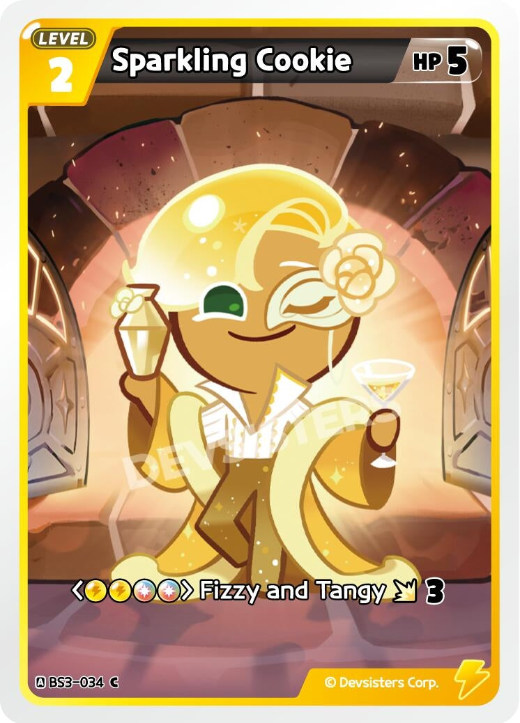 Image for Sparkling Cookie (BS3-034) (BS3-BS4) - CookieRun: Braverse TCG