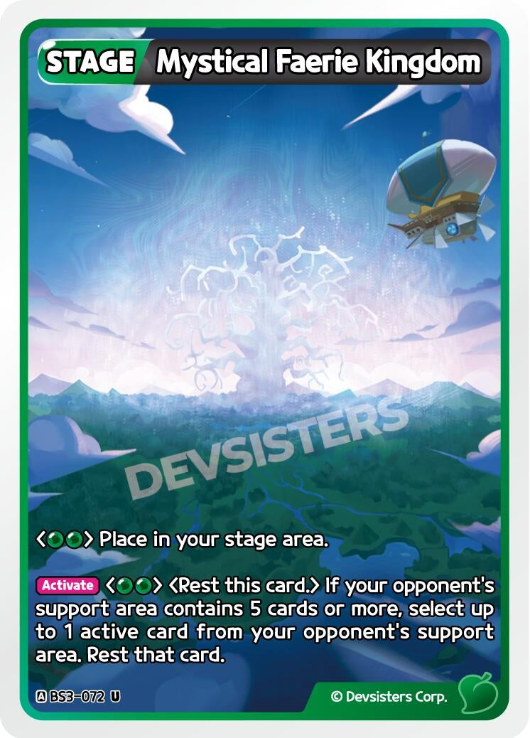 Image for Mystical Faerie Kingdom (BS3-072) (BS3-BS4) - CookieRun: Braverse TCG