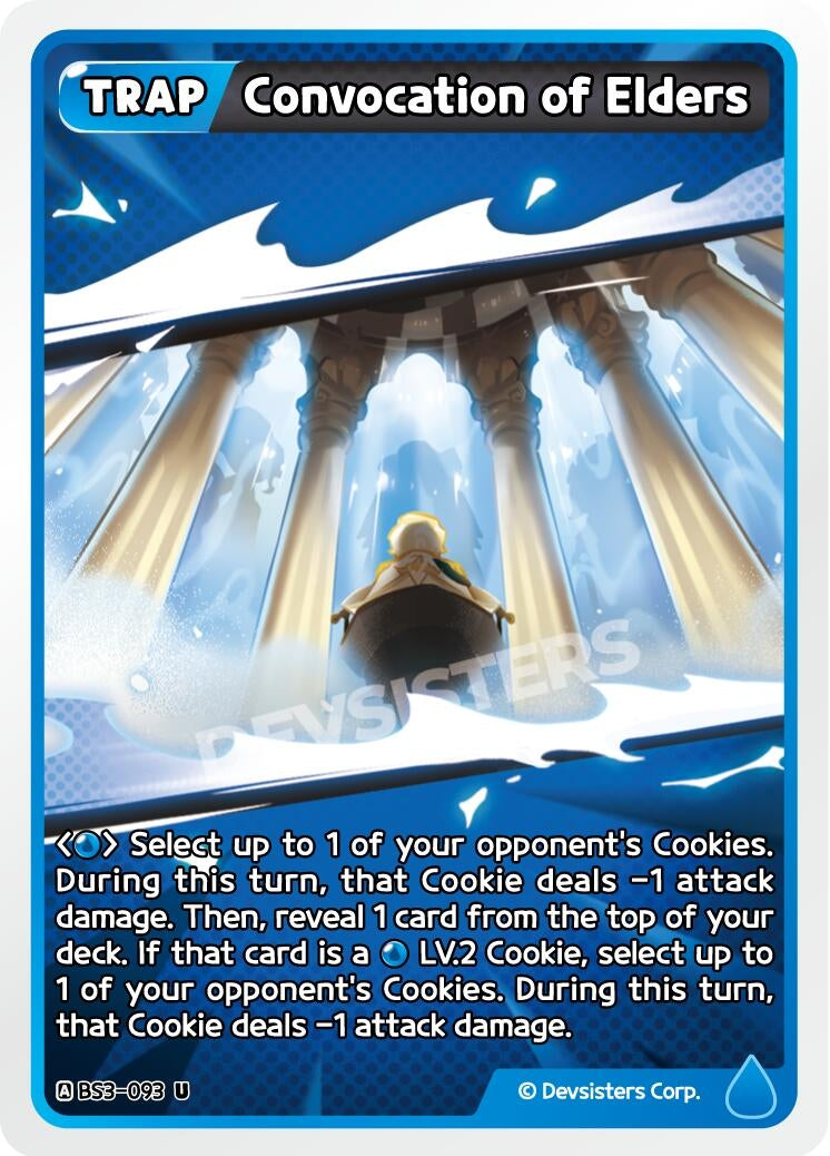 Image for Convocation of Elders (BS3-093) (BS3-BS4) - CookieRun: Braverse TCG