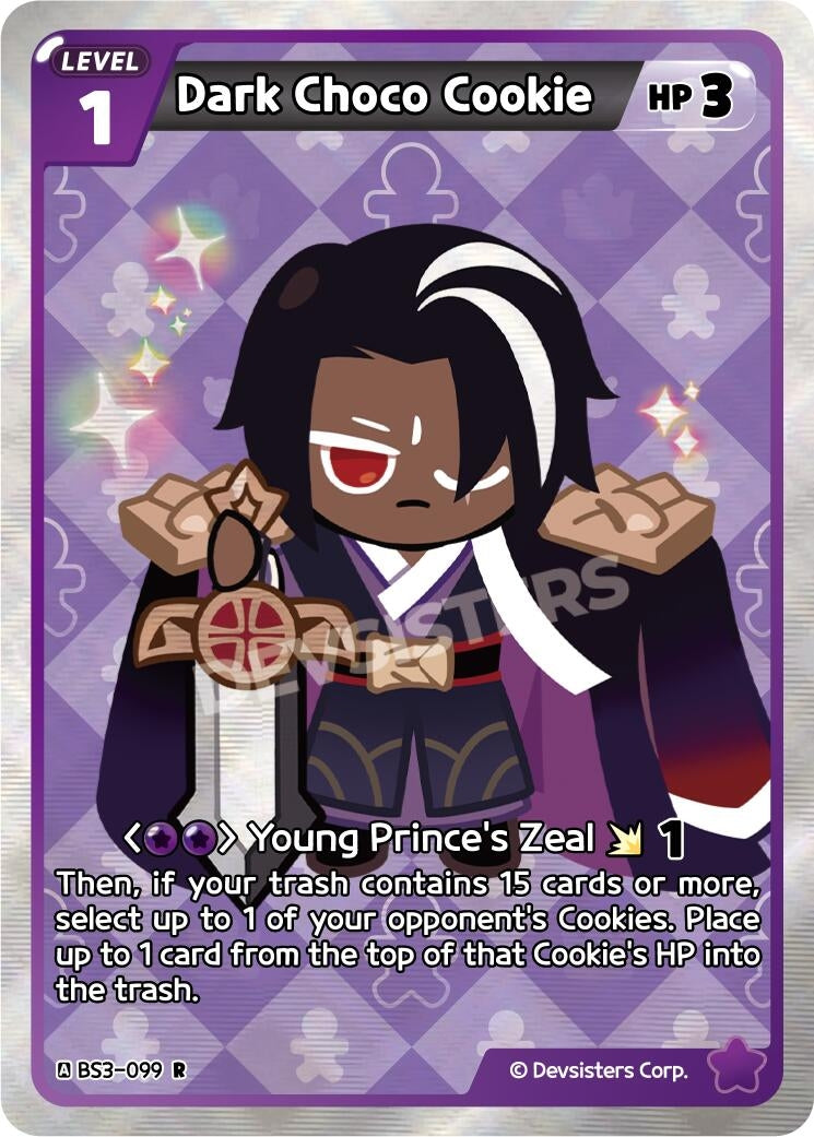 Image for Dark Choco Cookie (BS3-099) (BS3-BS4) - CookieRun: Braverse TCG