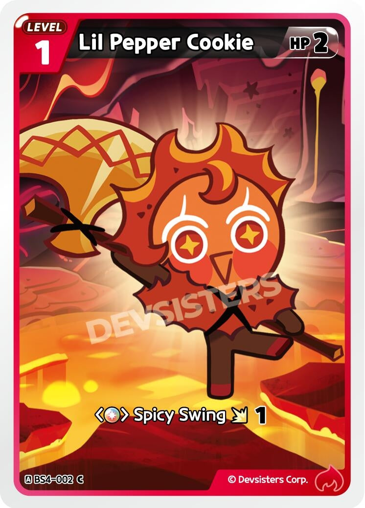 Image for Lil Pepper Cookie (BS4-002) (BS3-BS4) - CookieRun: Braverse TCG