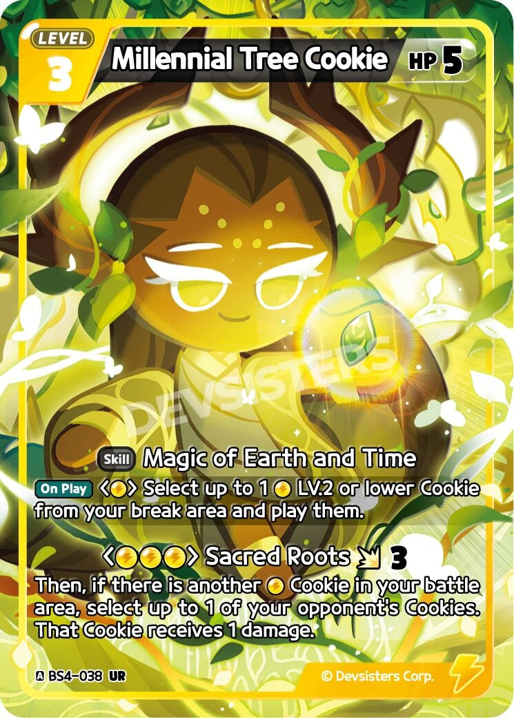 Image for Millennial Tree Cookie (BS4-038) (BS3-BS4) - CookieRun: Braverse TCG