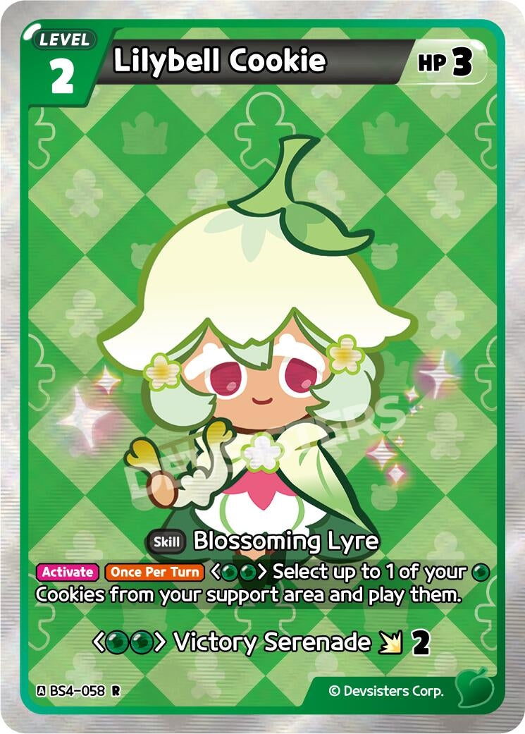 Image for Lilybell Cookie (BS4-058) (BS3-BS4) - CookieRun: Braverse TCG