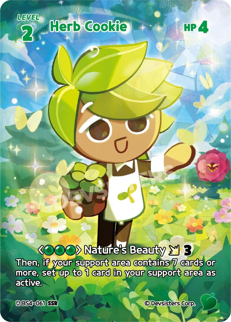 Image for Herb Cookie (061) (SSR) (BS4-061) (BS3-BS4) - CookieRun: Braverse TCG