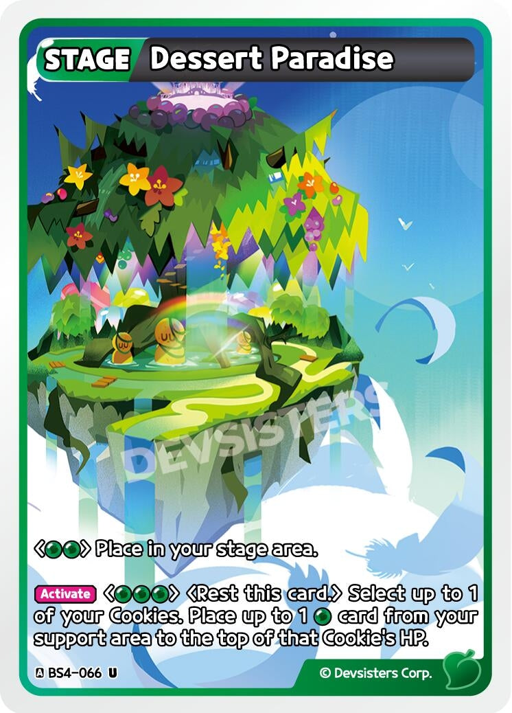 Image for Dessert Paradise (BS4-066) (BS3-BS4) - CookieRun: Braverse TCG