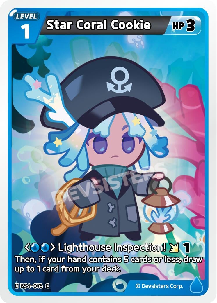 Image for Star Coral Cookie (BS4-076) (BS3-BS4) - CookieRun: Braverse TCG