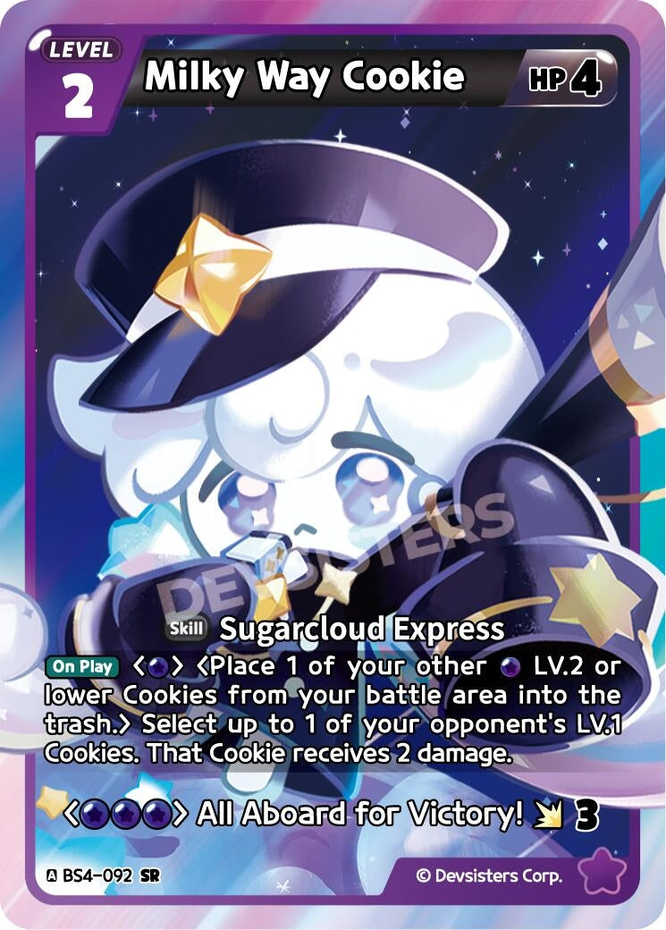 Image for Milky Way Cookie (BS4-092) (BS3-BS4) - CookieRun: Braverse TCG