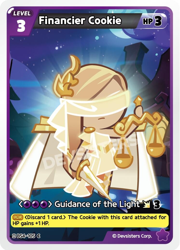 Image for Financier Cookie (105) (BS4-105) (BS3-BS4) - CookieRun: Braverse TCG