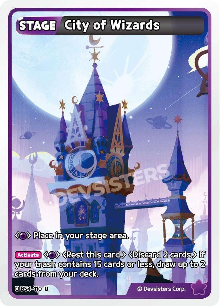 Image for City of Wizards (BS4-110) (BS3-BS4) - CookieRun: Braverse TCG