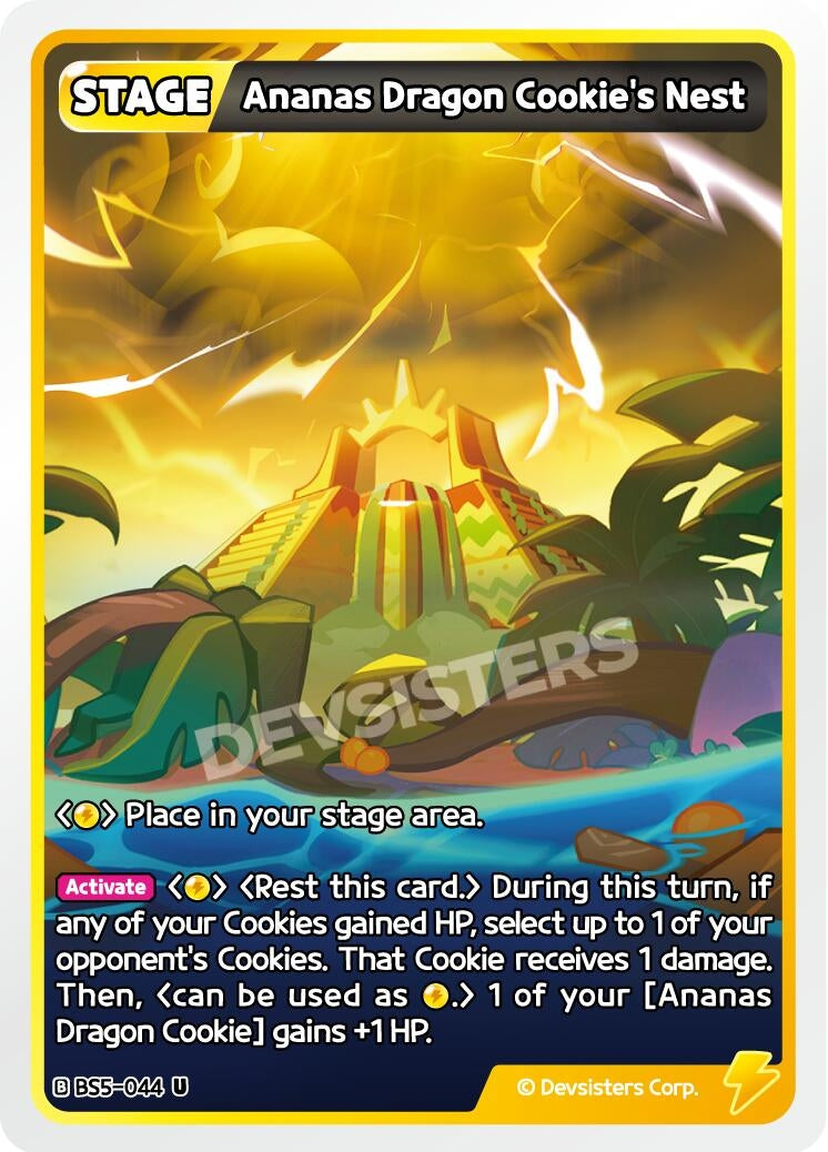 Image for Ananas Dragon Cookie's Nest (BS5-044) (BS5-BS7) - CookieRun: Braverse TCG