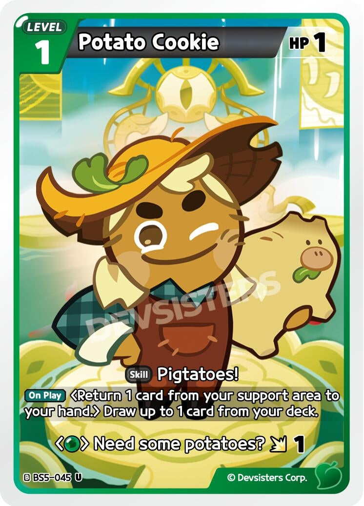 Image for Potato Cookie (BS5-045) (BS5-BS7) - CookieRun: Braverse TCG