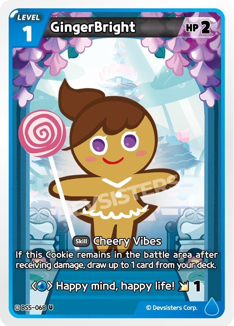 Image for GingerBright (BS5-068) (BS5-BS7) - CookieRun: Braverse TCG