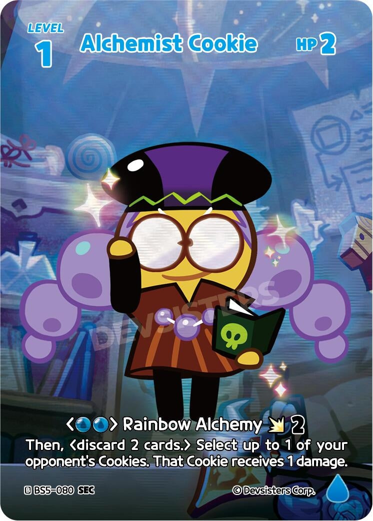 Image for Alchemist Cookie (SEC) (BS5-080) (BS5-BS7) - CookieRun: Braverse TCG