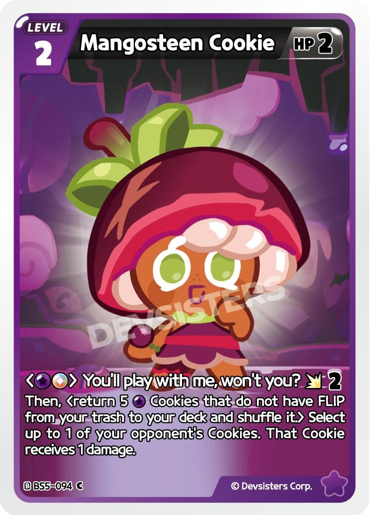 Image for Mangosteen Cookie (BS5-094) (BS5-BS7) - CookieRun: Braverse TCG