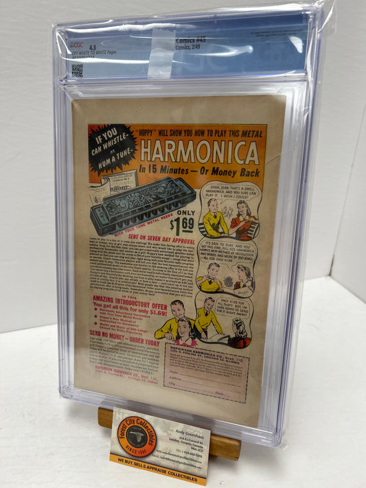 Margie Comics #54 (OFF-White to White Pages) {CGC 4.5}