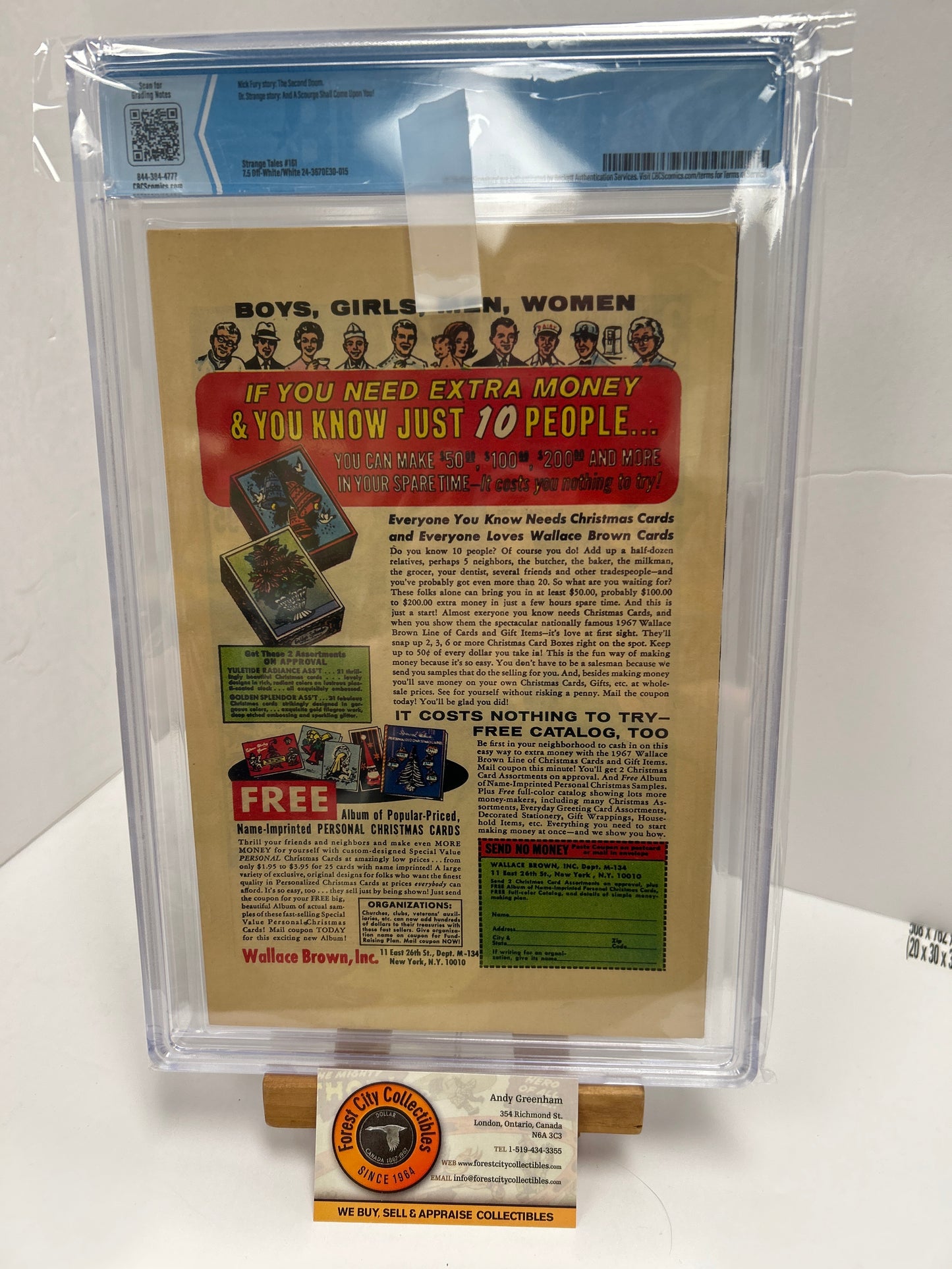 Strange Tales #161 (Off-White/White) {CBCS 7.5}