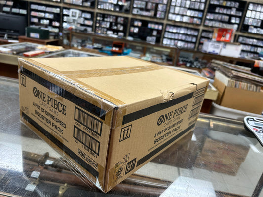 ONE PIECE CG OP-11 A FIST OF DIVINE SPEED BOOSTER BOX Case (12x Booster Box)