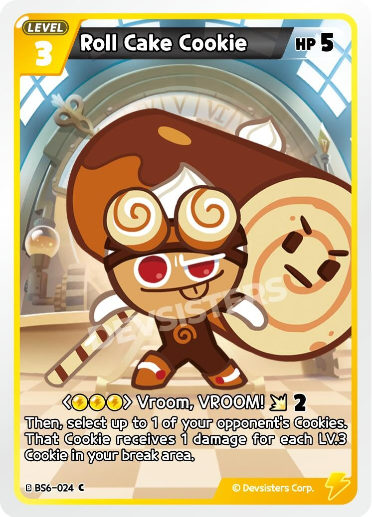 Image for Roll Cake Cookie (BS6-024) (BS5-BS7) - CookieRun: Braverse TCG