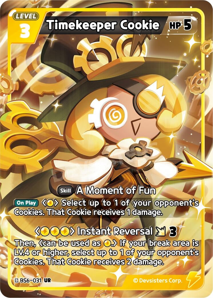 Image for Timekeeper Cookie (031) (BS6-031) (BS5-BS7) - CookieRun: Braverse TCG