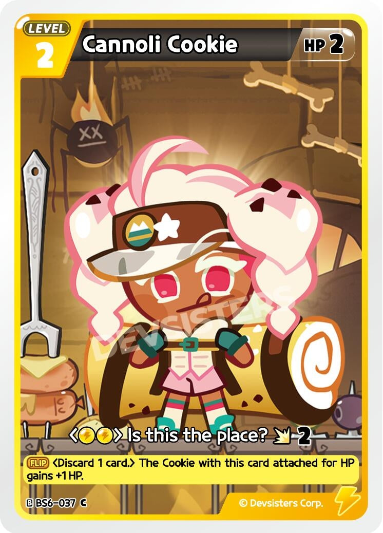 Image for Cannoli Cookie (BS6-037) (BS5-BS7) - CookieRun: Braverse TCG