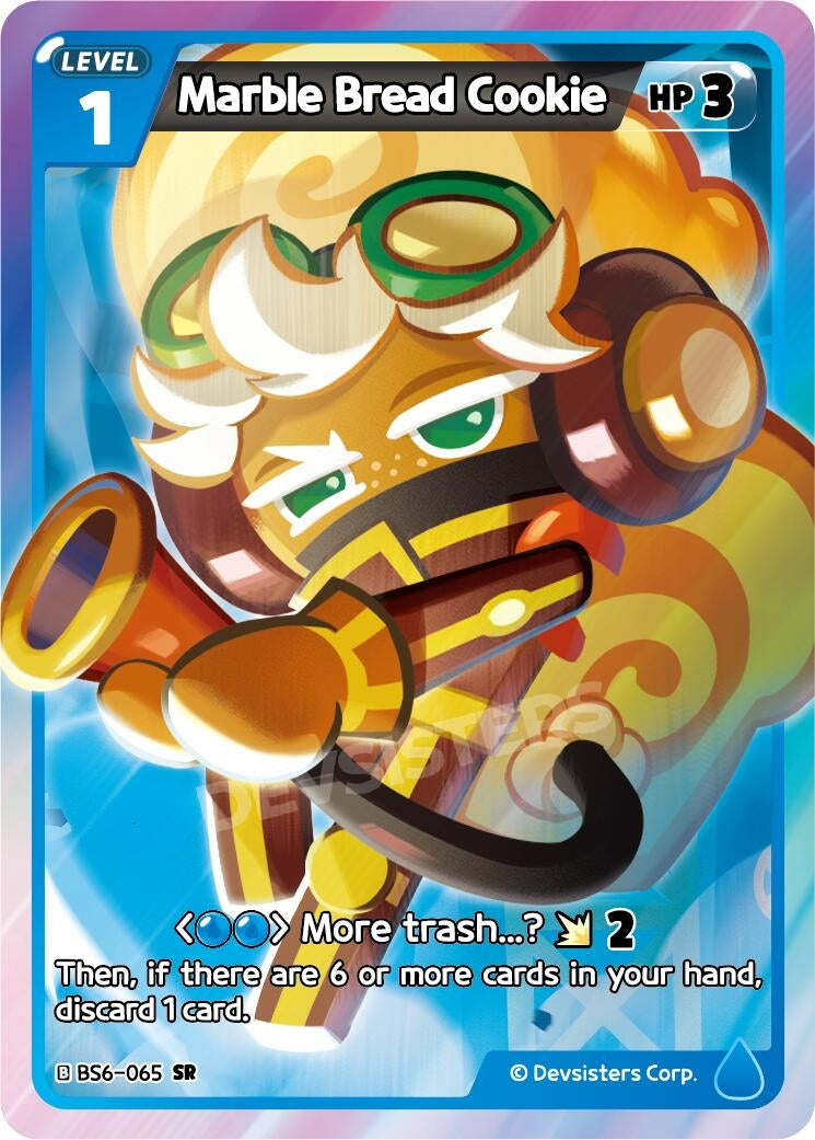 Image for Marble Bread Cookie (065) (BS6-065) (BS5-BS7) - CookieRun: Braverse TCG