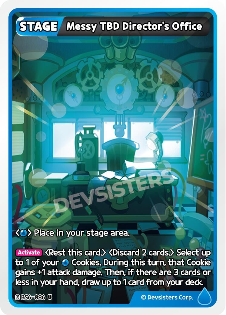 Image for Messy TBD Director's Office (BS6-086) (BS5-BS7) - CookieRun: Braverse TCG