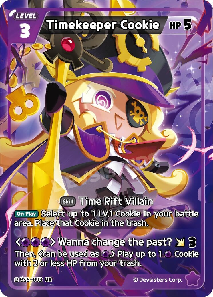 Image for Timekeeper Cookie (093) (BS6-093) (BS5-BS7) - CookieRun: Braverse TCG
