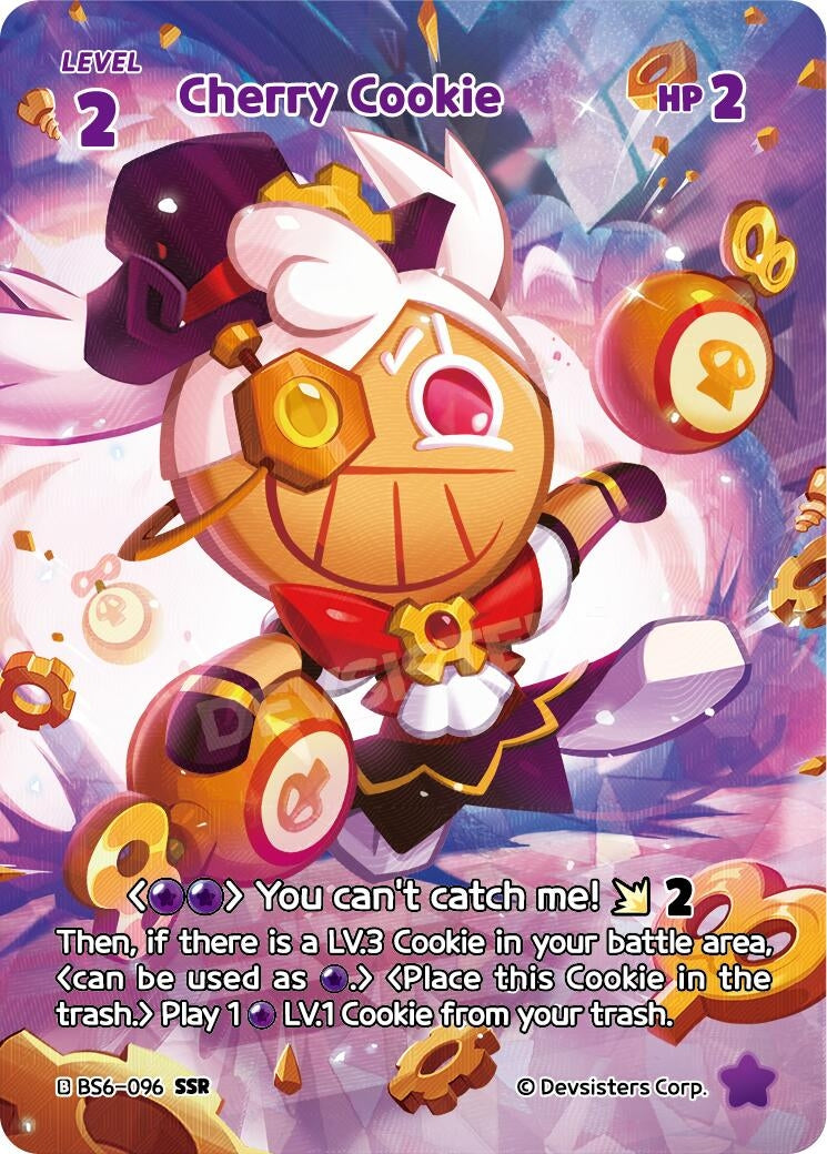 Image for Cherry Cookie (096) (SSR) (BS6-096) (BS5-BS7) - CookieRun: Braverse TCG