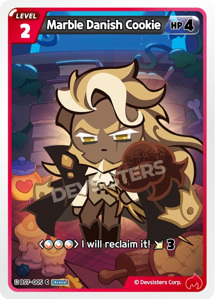 Image for Marble Danish Cookie (BS7-005) (BS5-BS7) - CookieRun: Braverse TCG