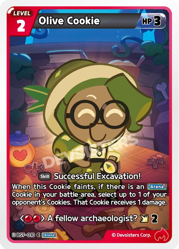Image for Olive Cookie (BS7-010) (BS5-BS7) - CookieRun: Braverse TCG