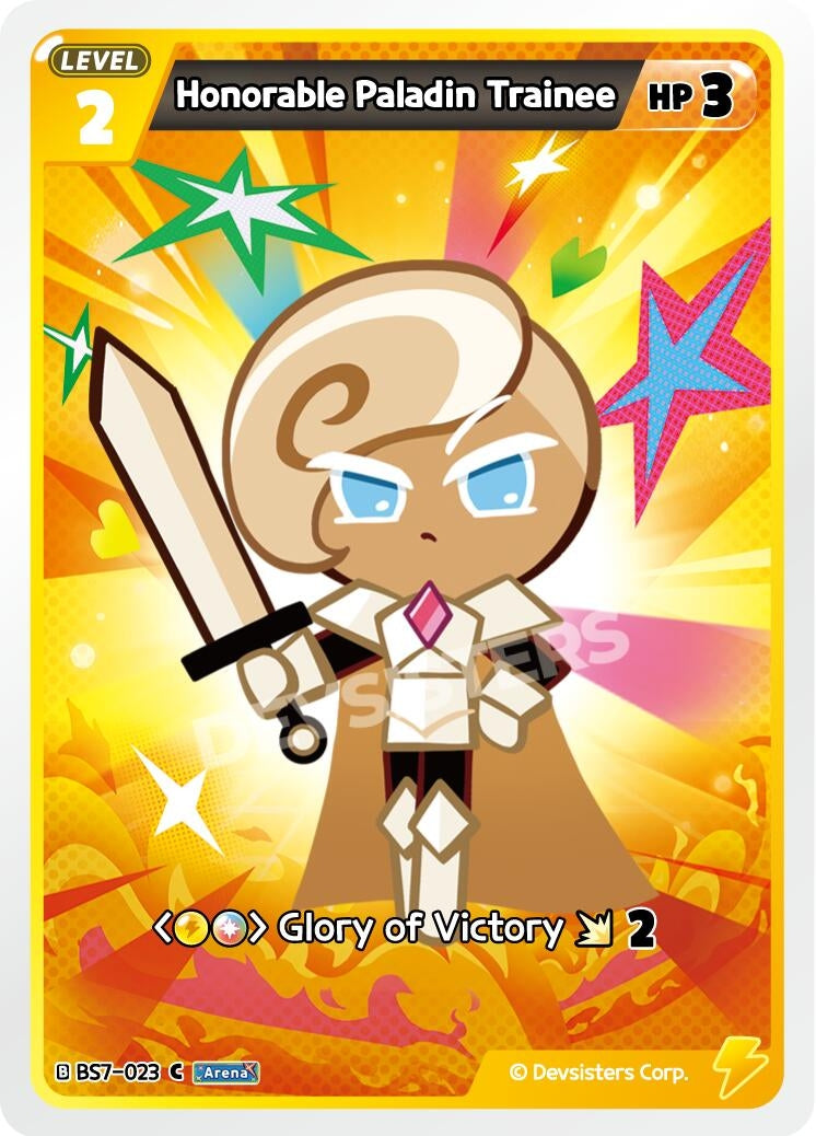 Image for Honorable Paladin Trainee (BS7-023) (BS5-BS7) - CookieRun: Braverse TCG