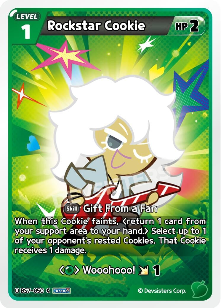Image for Rockstar Cookie (BS7-050) (BS5-BS7) - CookieRun: Braverse TCG