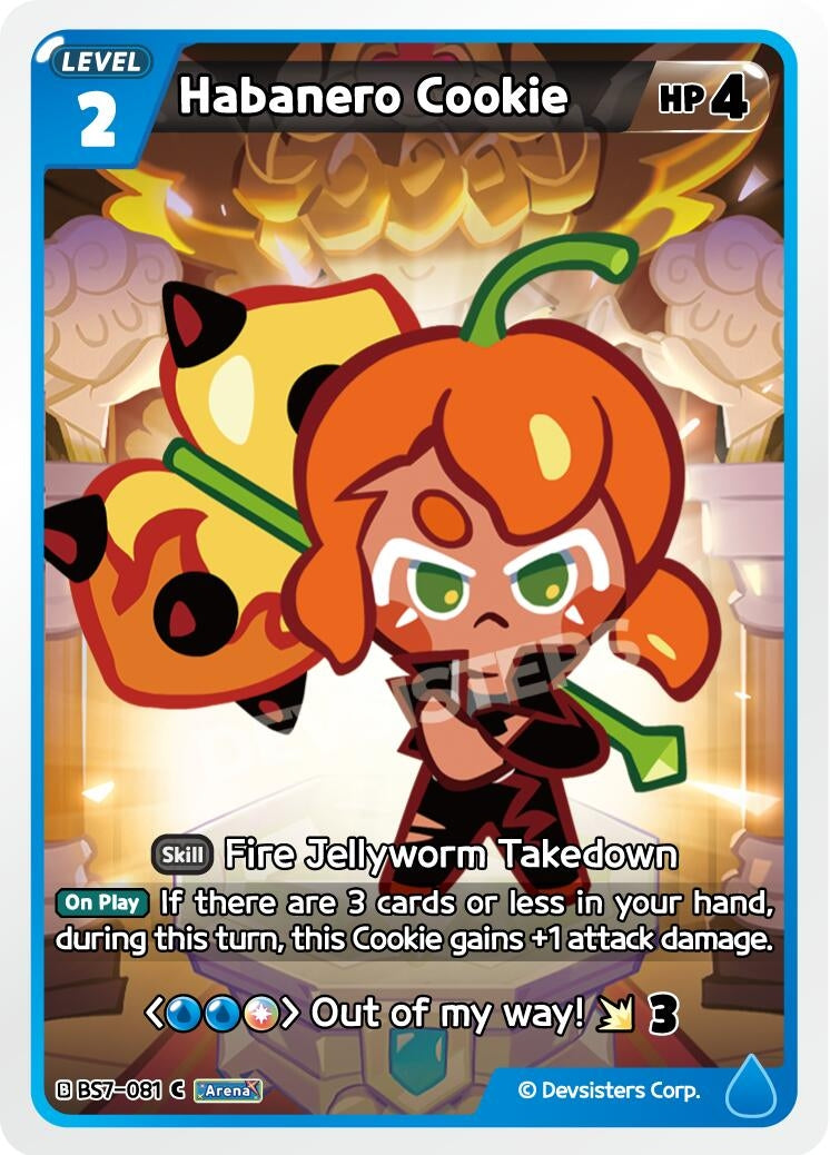 Image for Habanero Cookie (BS7-081) (BS5-BS7) - CookieRun: Braverse TCG
