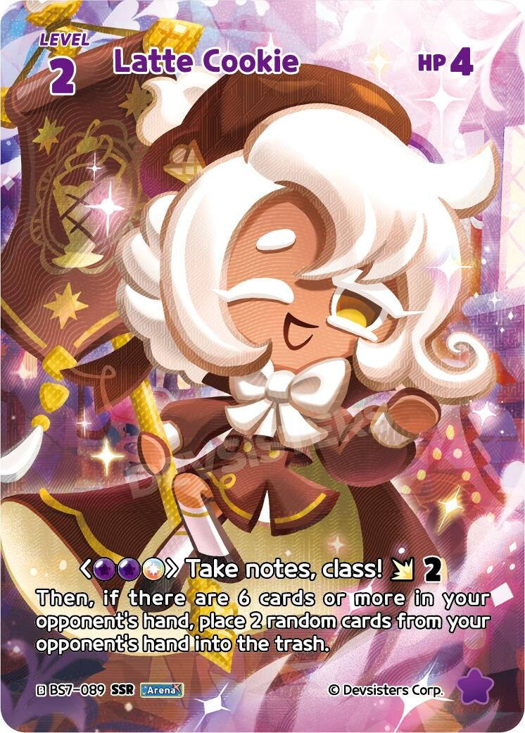 Image for Latte Cookie (SSR) (BS7-089) (BS5-BS7) - CookieRun: Braverse TCG
