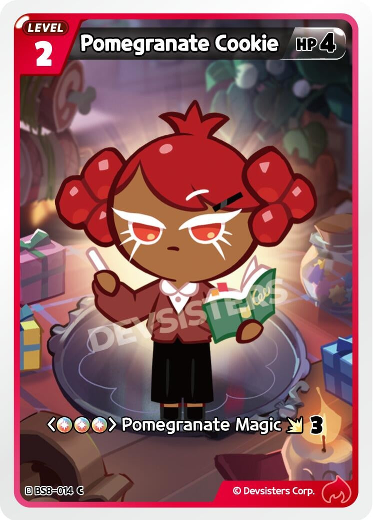 Image for Pomegranate Cookie (BS8-014) (BS8-BS9) - CookieRun: Braverse TCG