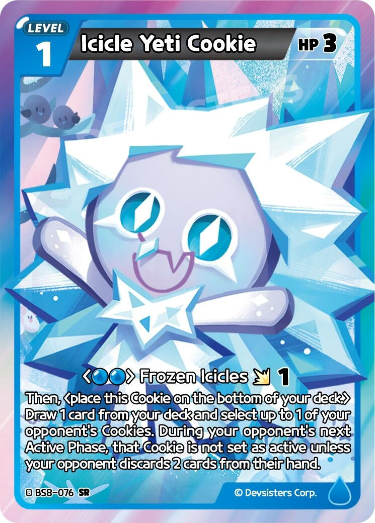 Image for Icicle Yeti Cookie (BS8-076) (BS8-BS9) - CookieRun: Braverse TCG