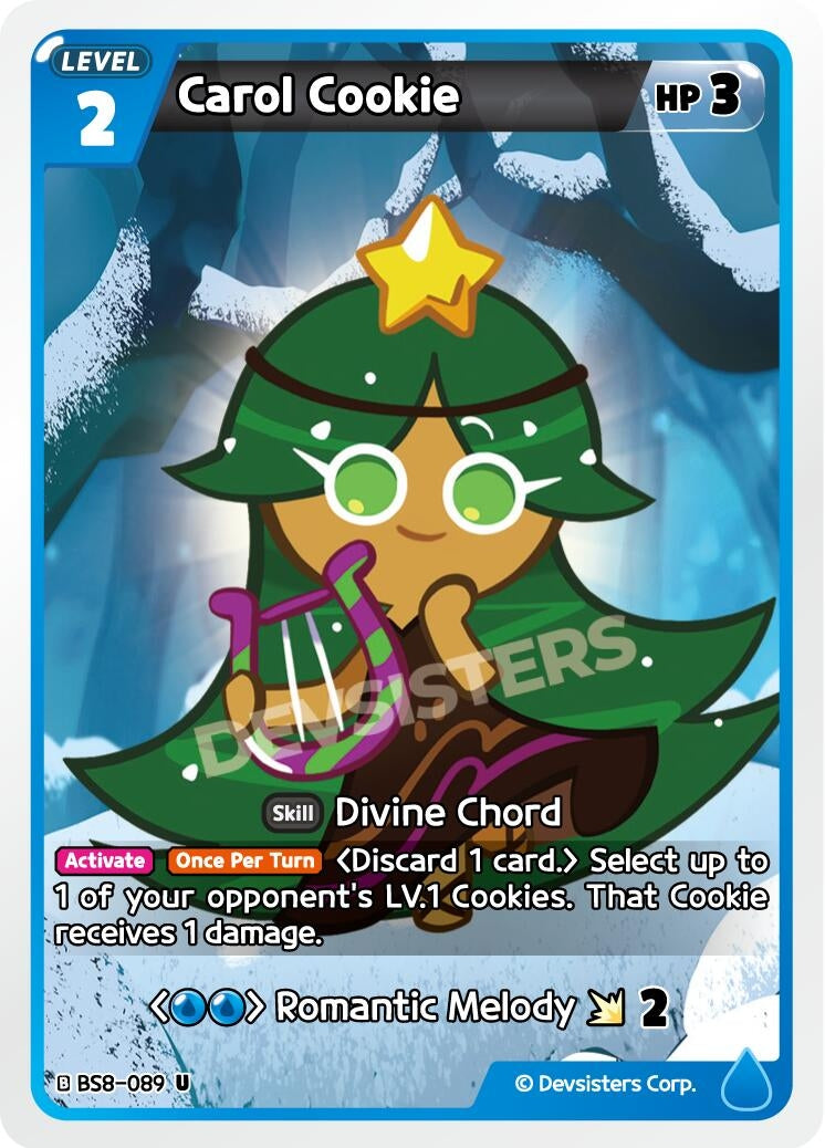 Image for Carol Cookie (BS8-089) (BS8-BS9) - CookieRun: Braverse TCG