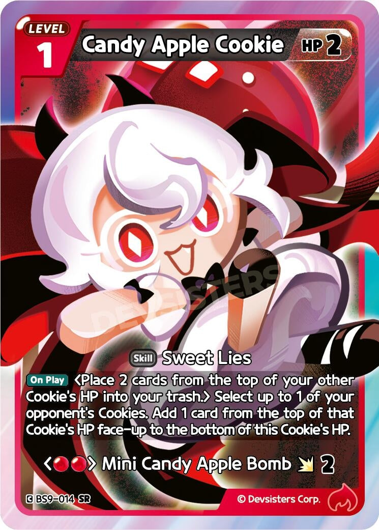 Image for Candy Apple Cookie (BS9-014) (BS8-BS9) - CookieRun: Braverse TCG
