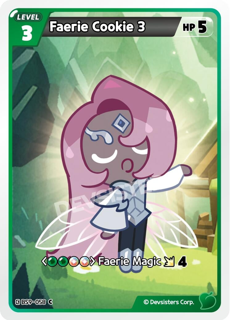 Image for Faerie Cookie 3 (BS9-058) (BS8-BS9) - CookieRun: Braverse TCG