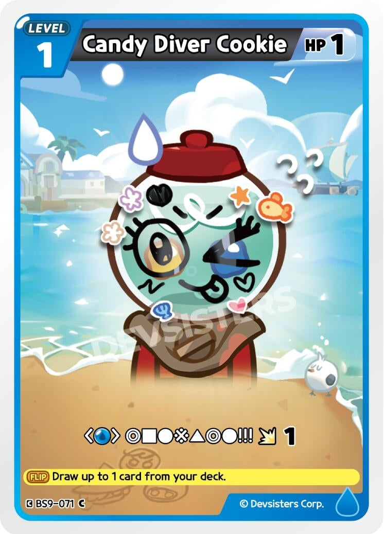 Image for Candy Diver Cookie (Ver. 2) (BS9-071) (BS8-BS9) - CookieRun: Braverse TCG