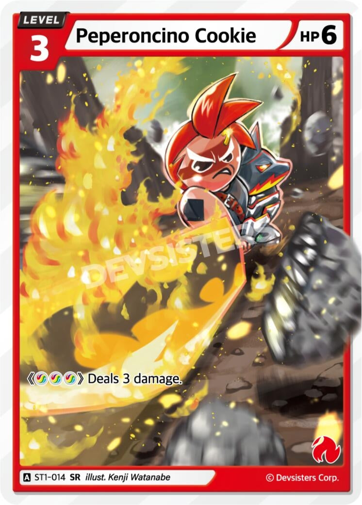 Image for Peperoncino Cookie (ST1-014) (ST1-ST5) - CookieRun: Braverse TCG