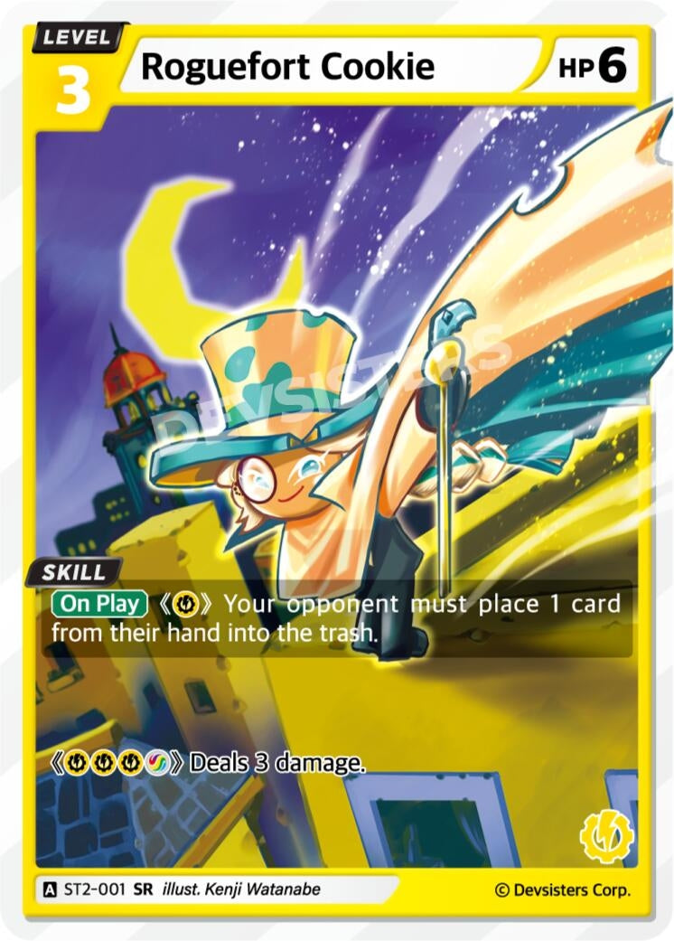 Image for Roguefort Cookie (ST2-001) (ST1-ST5) - CookieRun: Braverse TCG