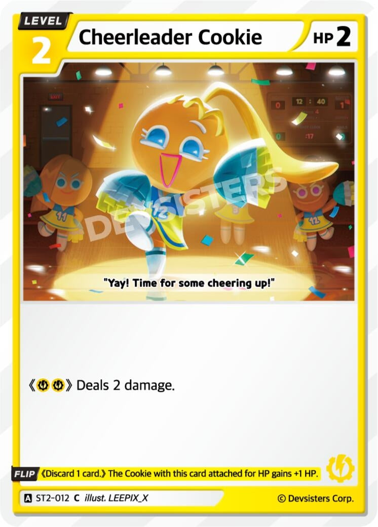 Image for Cheerleader Cookie (ST2-012) (ST1-ST5) - CookieRun: Braverse TCG