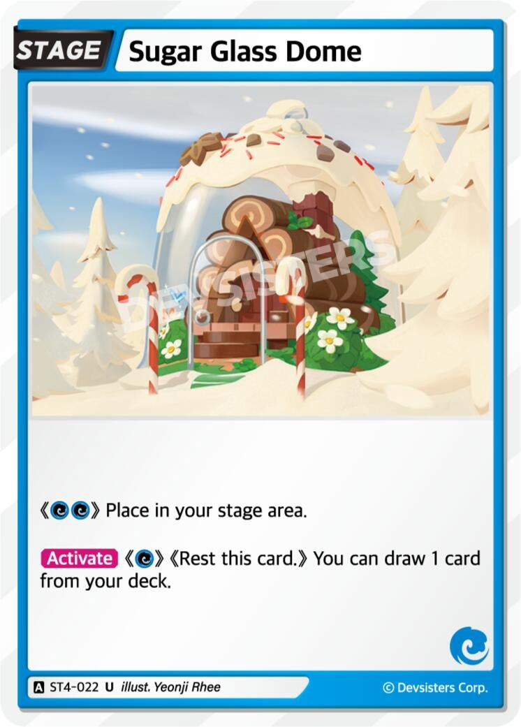Image for Sugar Glass Dome (ST4-022) (ST1-ST5) - CookieRun: Braverse TCG