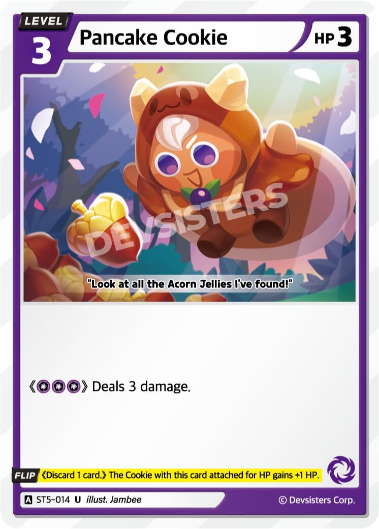 Image for Pancake Cookie (ST5-014) (ST1-ST5) - CookieRun: Braverse TCG