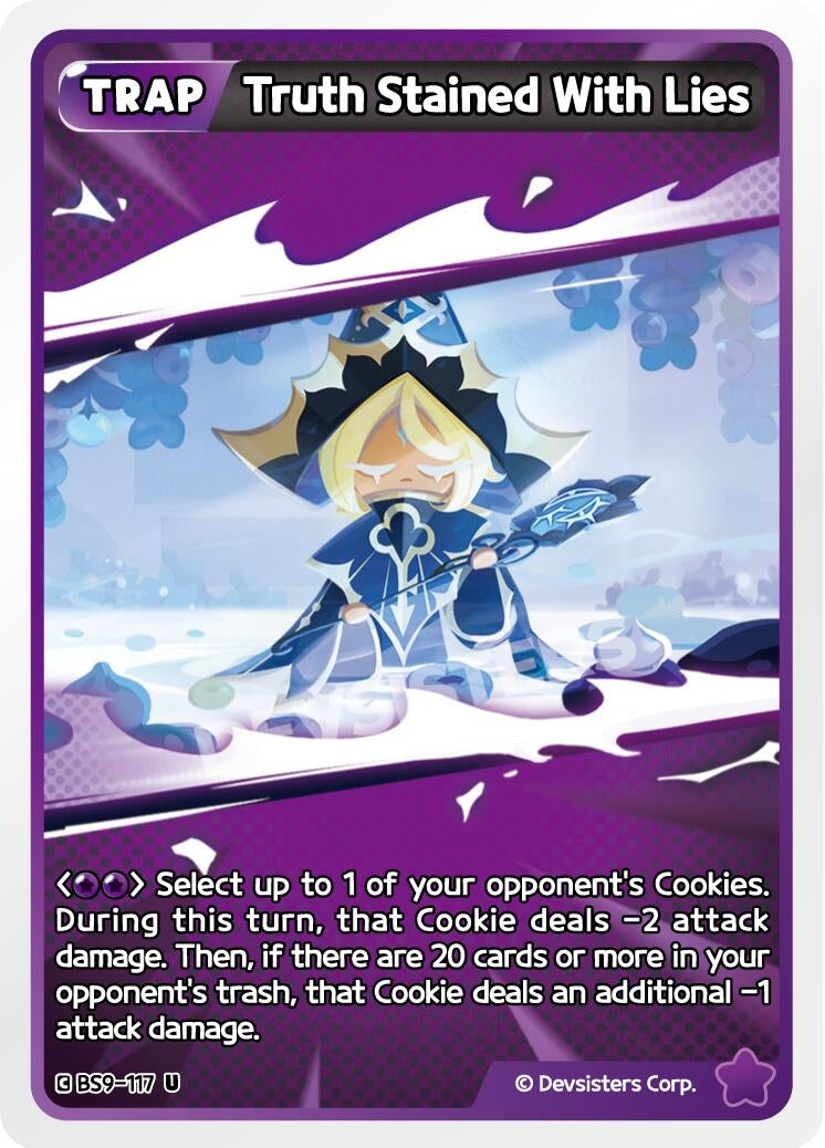 Image for Truth Stained With Lies (BS9-117) (BS8-BS9) - CookieRun: Braverse TCG