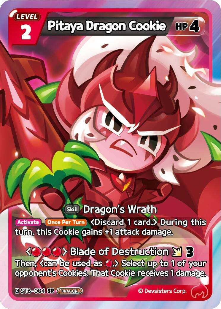 Image for Pitaya Dragon Cookie (ST6-004) (ST6-ST10) - CookieRun: Braverse TCG