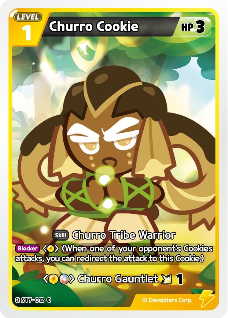 Image for Churro Cookie (ST7-012) (ST6-ST10) - CookieRun: Braverse TCG